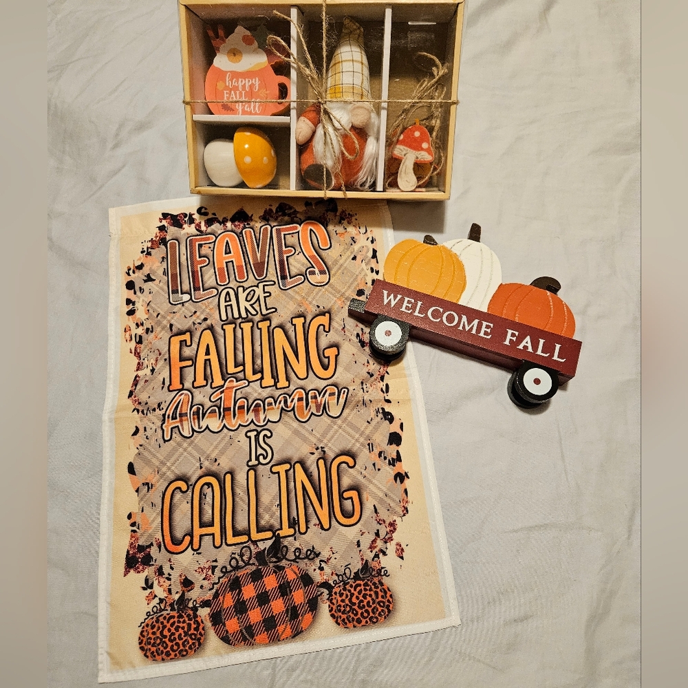 Festive Fall 6pc Decor Set - Picture 4 of 13